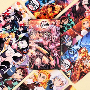 Набор картонных карточек "Истребитель демонов" 30шт.