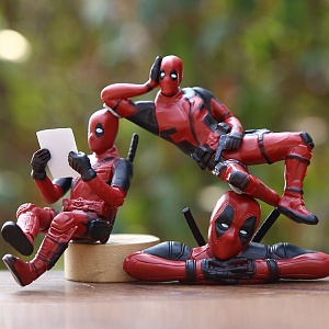 Набор фигурок "Deadpool" 3шт оптом