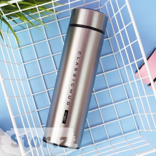 Термос "Classig Mug" серебро 450мл оптом