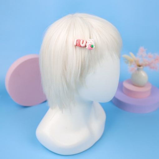 Заколка для волос "I love you bunny"