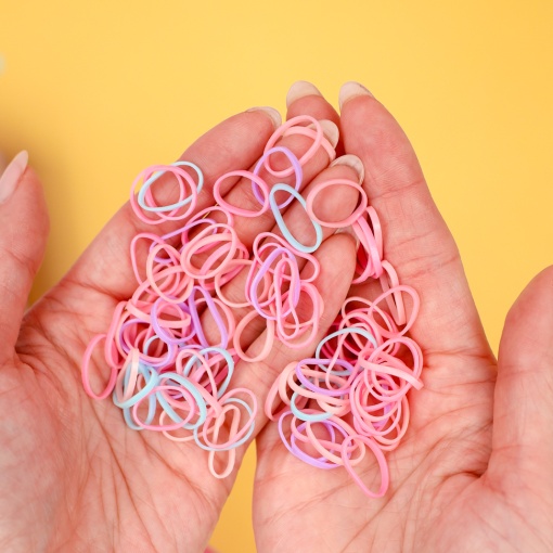 Набор силиконовых резинок для волос "Bunny №4"