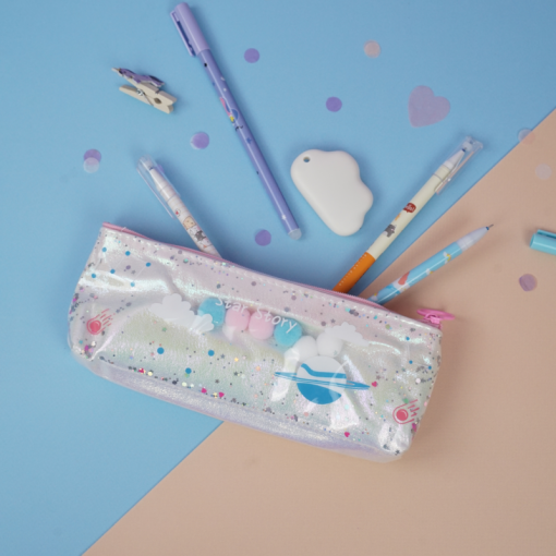 Пенал "Star travel" белый