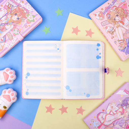 Блокнот "Honey Girl" №3670, 185x130 мм