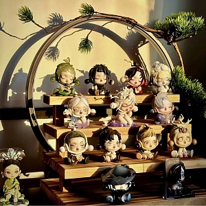 Набор фигурок Surprise "Skull" The Ink Plum Blossom , в асс-те 12шт оптом