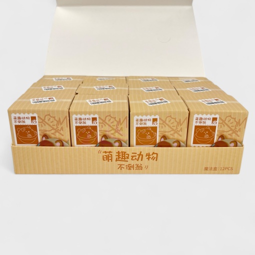 Фигурка "Round animals" в ассортименте 1шт оптом