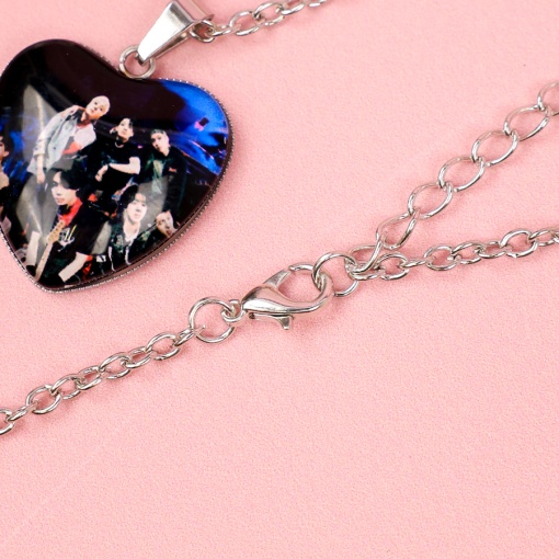 Кулон на цепочке "K-POP" BTS сердце
