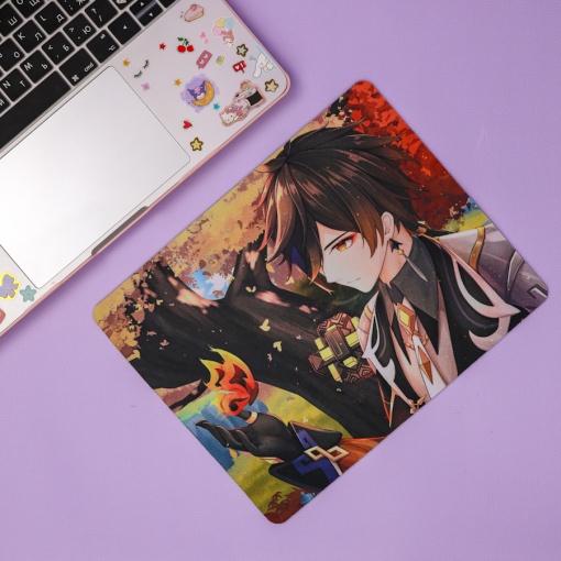 Коврик для мыши "Genshin Impact" Чжун Ли, 25x20 см