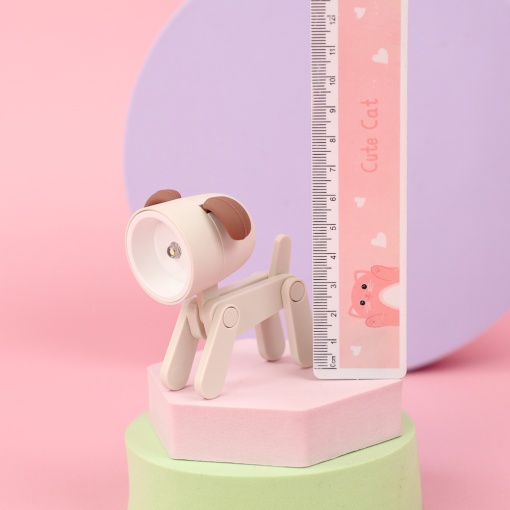 Мини-лампа "Puppy" бежевый оптом