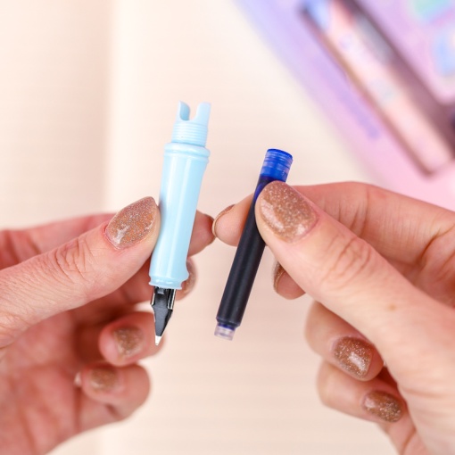 Перьевая ручка со сменными чернилами "Sanre"