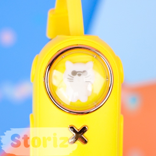 PowerBank "Cat" желтый, Type-C (2000 mAh)