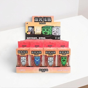 Набор брелков "Майн" monster №007, в ассортименте 24шт