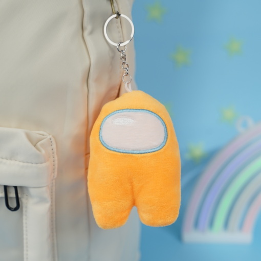 Мягкий брелок "Среди Нас" оранжевый, 10 см