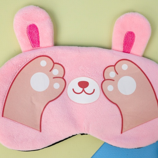 Маска для сна "Sleeping Animal", розовый