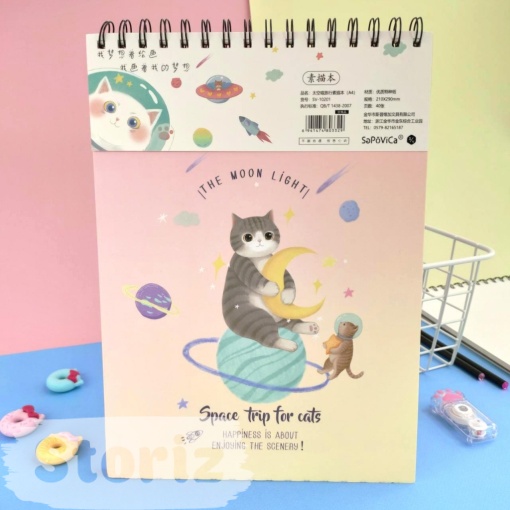 Скетчбук "Cute Cat"