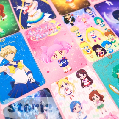 Набор картонных карточек "Sailor Moon" 30шт.