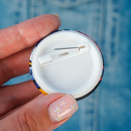 Значок круглый "Genshin Impact" № 219, 44 мм