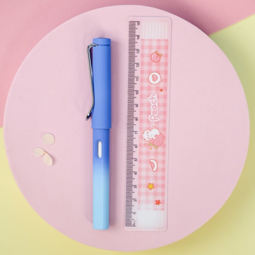 Карандаш вечный с ластиком "Океан" синий