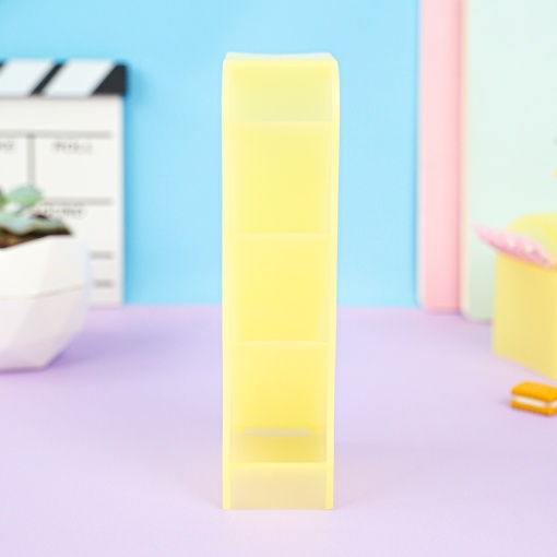 Органайзер для канцелярии "Color" желтый, 5x20.6x9.3 см