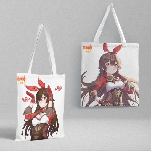 Сумка тканевая "Genshin Impact" Эмбер