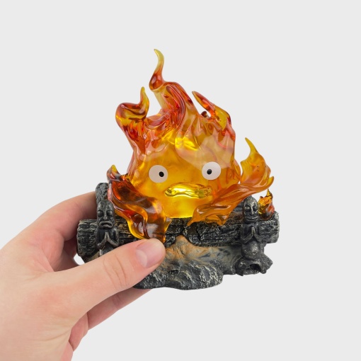 Ночник "Лампа Кальцифер" пламя сердца оптом