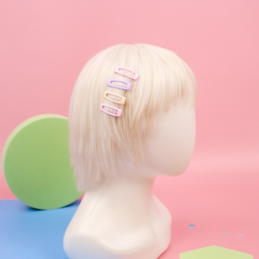 Набор заколок для волос "Прямоугольник" 4 шт.