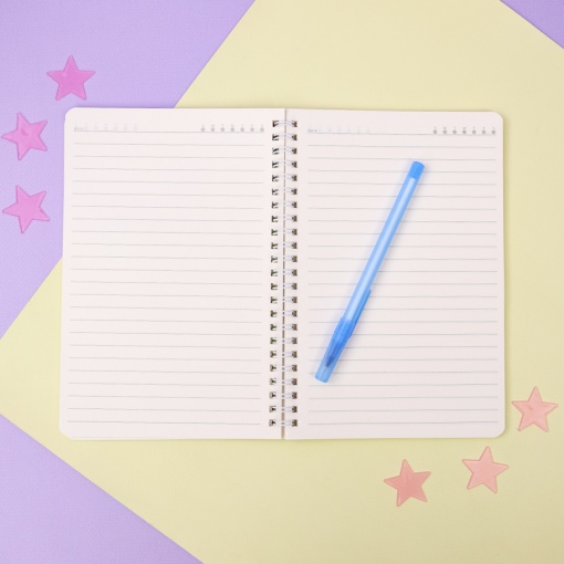 Блокнот на пружине "Мело" А5, 60 листов