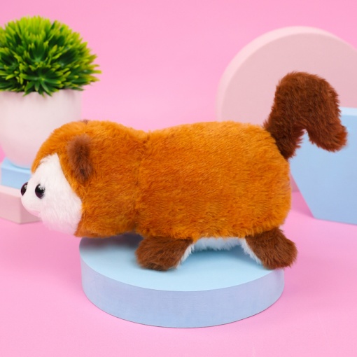 Мягкая игрушка-перевертыш "Белка и зайка" 25см 