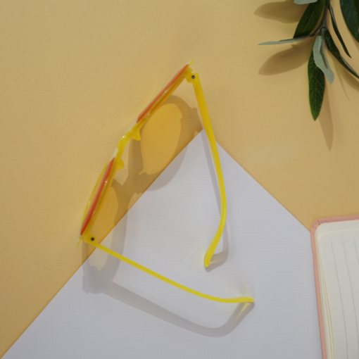 Солнцезащитные очки с чехлом "Rainbow" yellow