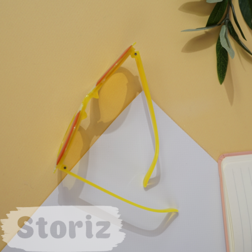 Солнцезащитные очки с чехлом "Rainbow" yellow