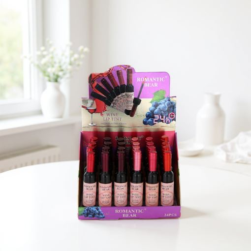 Набор тинтов для губ "Wine" Микс ароматов, в ассортименте 24шт