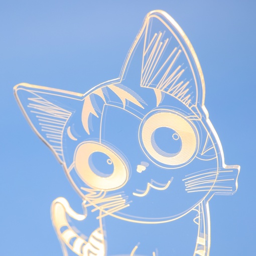 Ночник "Кот Чи" 3D (USB) оптом
