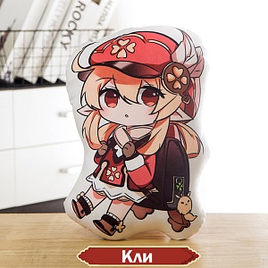 Подушка для обнимашек "Genshin Impact" Кли, 45см