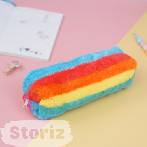 Пенал плюшевый "Rainbow" A