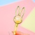 Ручка "Bunny ears" с блестками, в ассортименте 1шт (синий)