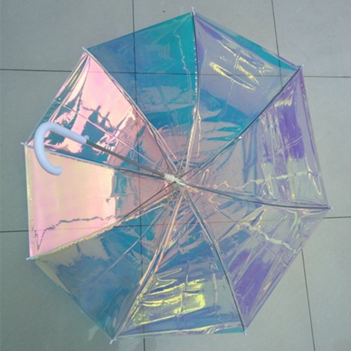 Зонт-трость "Голография" прозрачный