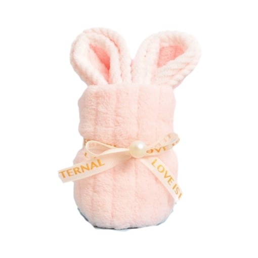 Изделие декоративное трикотажное "Love iseternal" зайка, розовый