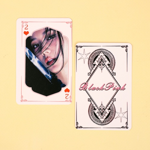 Игральные карты "Black Pink" (№3)