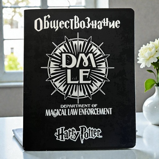 Тетрадь "Гарри Поттер" обществознание, A5, 48 листов (клетка)