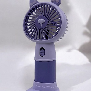 Вентилятор  "Mini Fan" Kuro с подставкой, фиолетовый