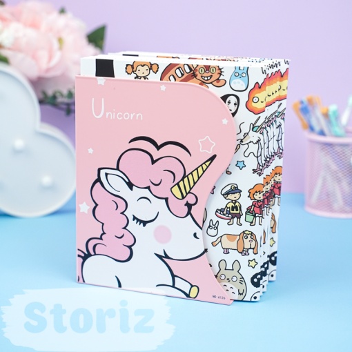 Подставка под книги "Unicorn" розовый оптом