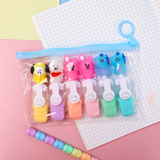 Набор маркеров "BTS" №207, 6шт.