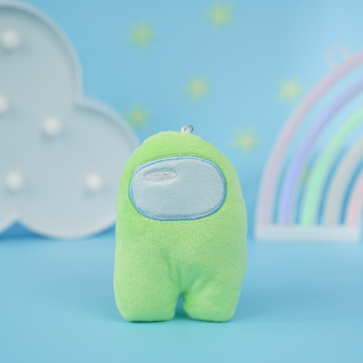 Мягкий брелок "Среди Нас" салатовый, 10 см