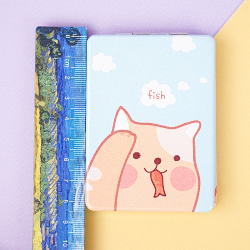 Складное зеркало "Eat fish dream"