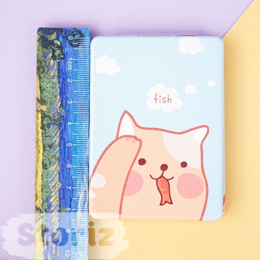 Складное зеркало "Eat fish dream"