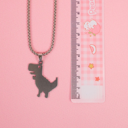 Кулон на цепочке "Dinosaur"