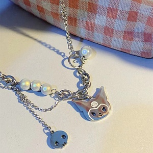 Кулон на цепочке "Куро" 