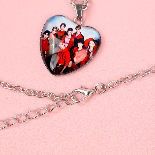 Кулон на цепочке "K-POP" Stray Kids, сердце