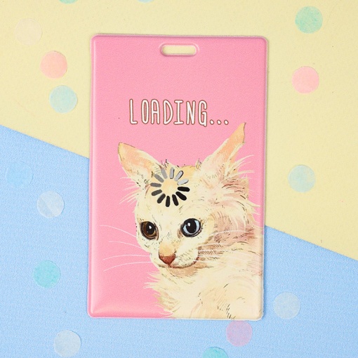 Чехол для карты "Cat loading" STORIZ