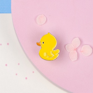 Значок металлический "Утенок"