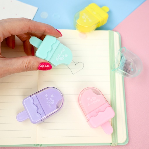 Набор стирательных резинок "Мороженое" №1852, 24шт